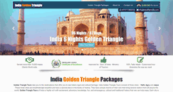 Desktop Screenshot of india-goldentriangle-tours.com