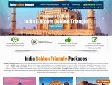 Tablet Screenshot of india-goldentriangle-tours.com